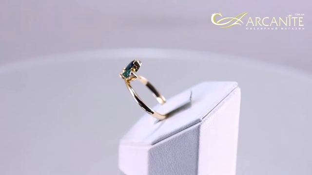 Кольцо с изумрудом 700024E
