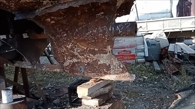 20 демонтаж гребного вала и дейдвудной трубы