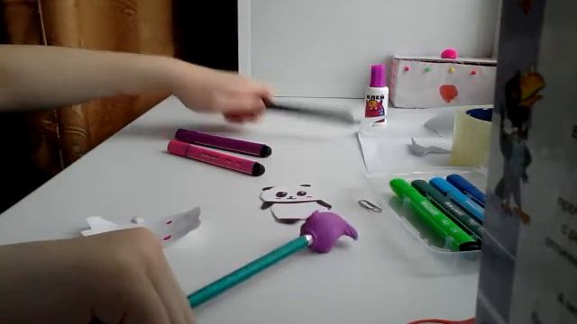 Панда закладка