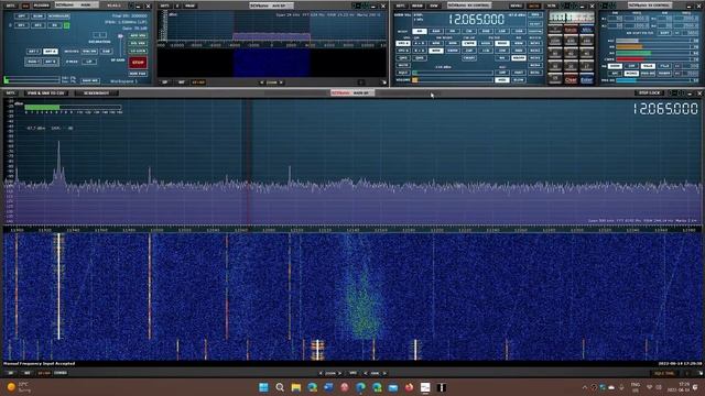 BBC Mid Winter test transmission 12065 kHz Shortwave good for next week