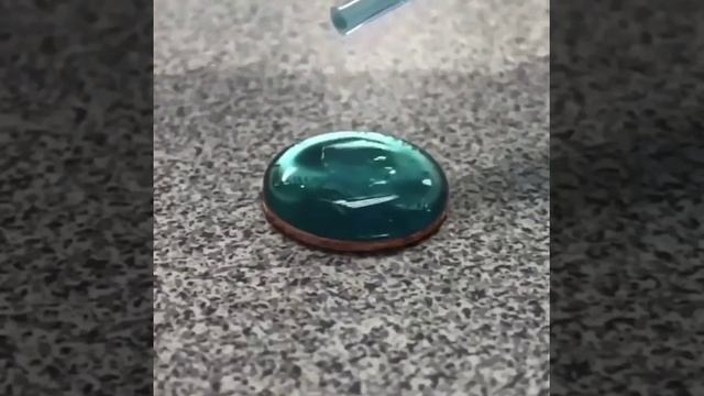 surface tension . power of water.