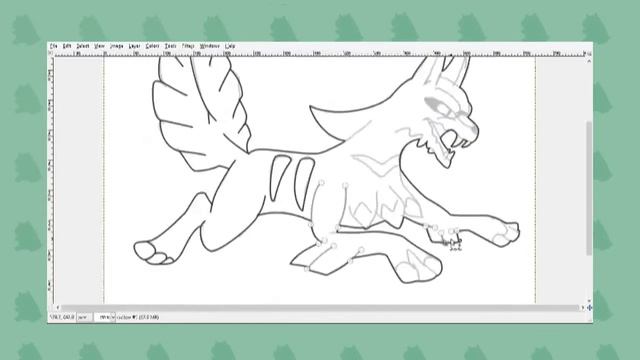 Ice Wolf | Let's Make A Fakemon ✏️