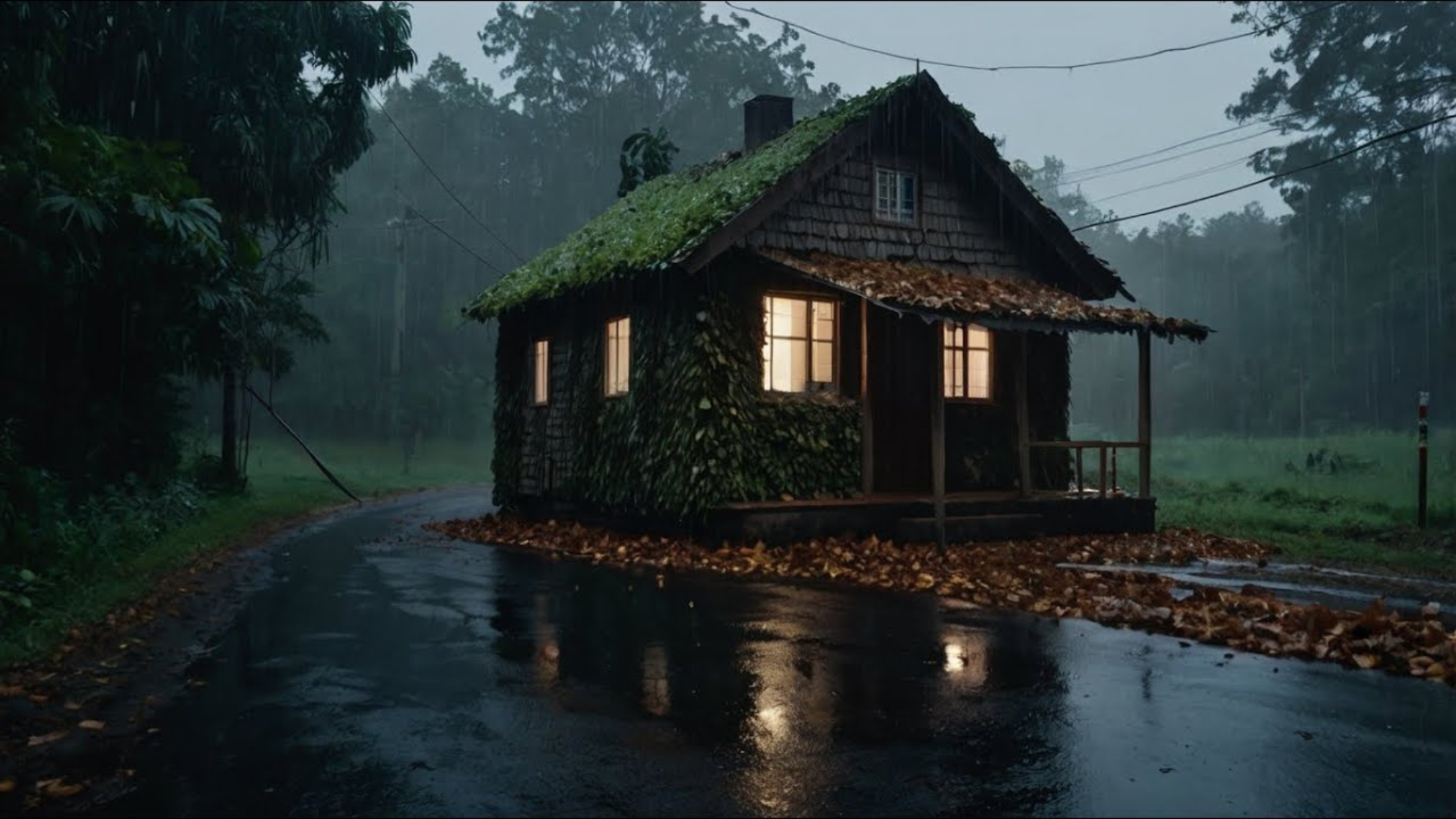 Лесной дождь 🌧️🌲 | Прохладный и успокаивающий звук для сна и сладких снов