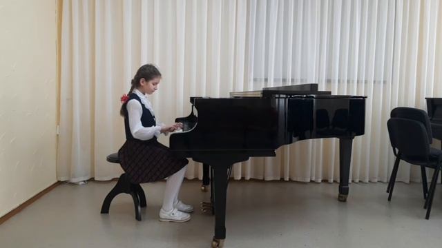 Фортепиано Вариации. Нина Дятлова, ДШИ г. Зеленоградск