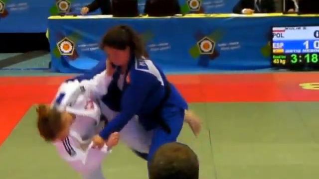 [Judo] European Cup Junior Lignano 2016 63 kg Kulik (POL) vs Ortiz Medina (ESP)