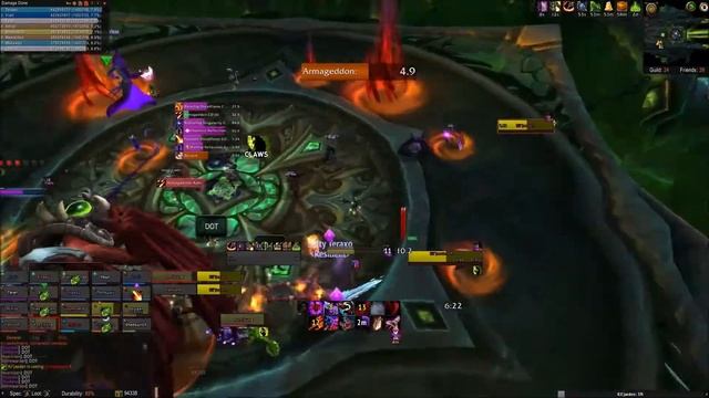 Resilient vs Mythic Kil'Jaeden - Subt Rogue POV