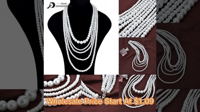 Wholesale pearl Necklaces~price start at $1.09