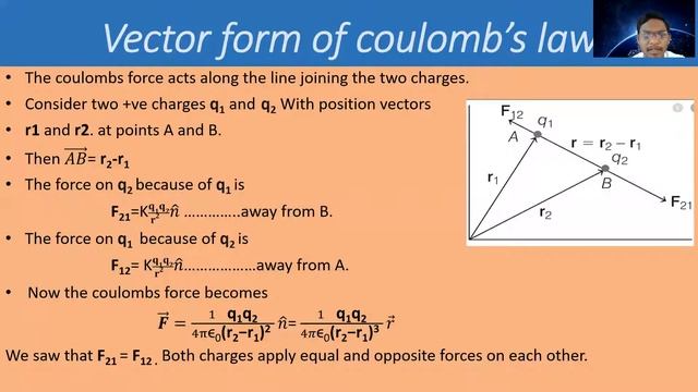 Coulomb’s law of electrostatics | Physics by Chaman Sir