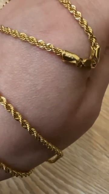 Всеми  любимая верёвка 585 пробы