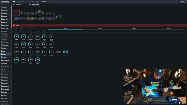 THE NEW Boss -VG 800 V Guitar Processor - The Best Creative Tool!!!