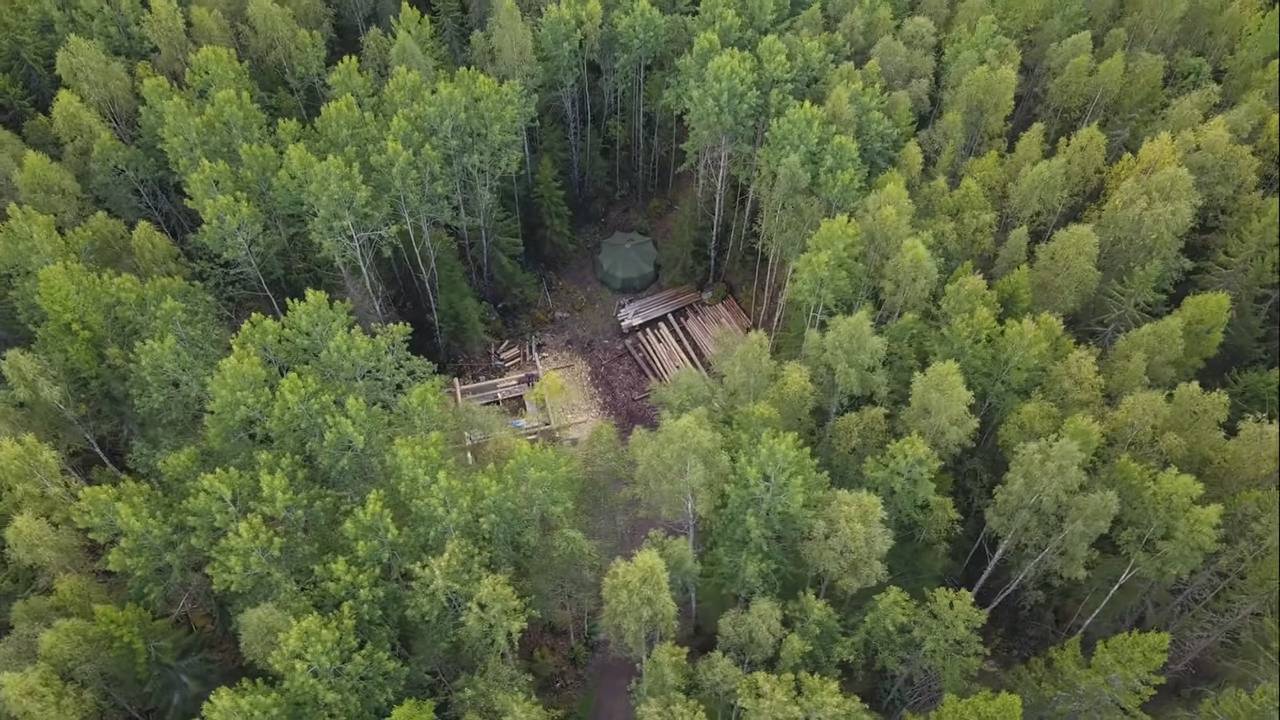 Хижина продолжение строительства моей мечты
