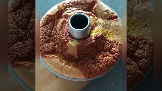 Lemon Cranberry Chiffon