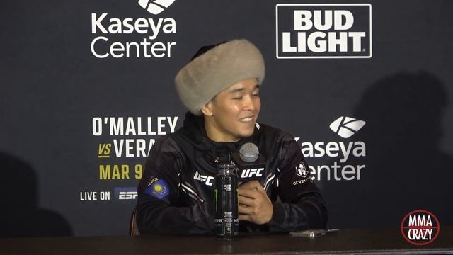 Asu Almabayev wants top 10 or top 5 he’s ready after win over CJ Vergara at UFC 299