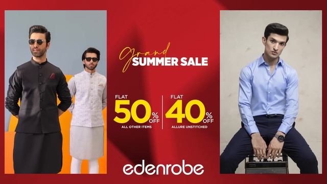 Grand Summer Sale | Flat 50% & Flat 40% OFF