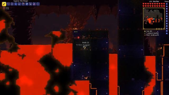 Terraria Lets Play Part 27 Obsidian Where Art Thou?