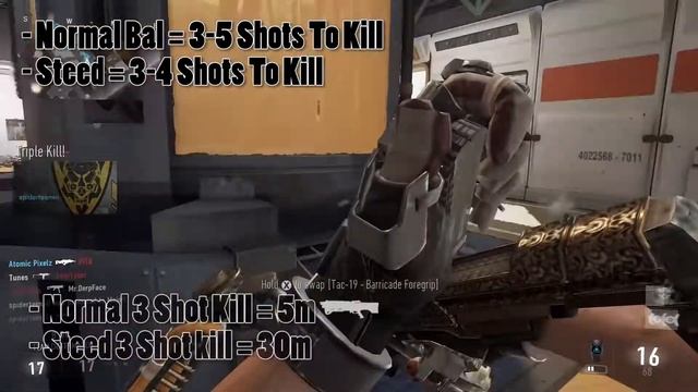 Advanced Warfare In Depth | BAL-27 Obsidian Steed Elite Variant Review!