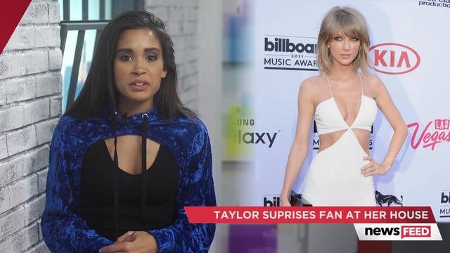 Taylor Swift SURPRISES Fan At Her House & Her Reaction Is Priceless