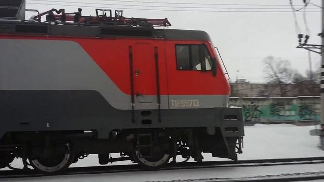 ЭП20-022 с поездом Москва-Анапа