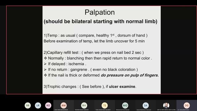 Clinical Round with Dr. Tareq Abdulghani (21/04/2021)
