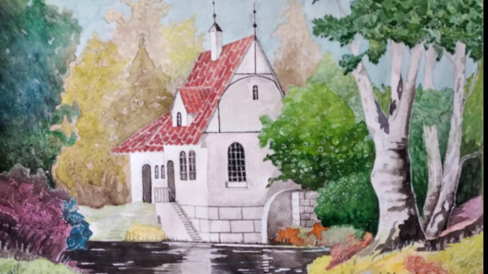 Картины самодеятельной художницы Оли, Гурьевск 07.08.2024г.