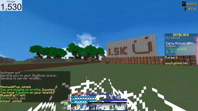 Hypixel Skyblock - Reaching for 100mil + Giveaway every 25 likes!!