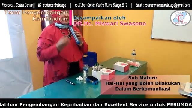 Service excellent. Pengembangan pribadi karyawan BUMD air minum PDAM.