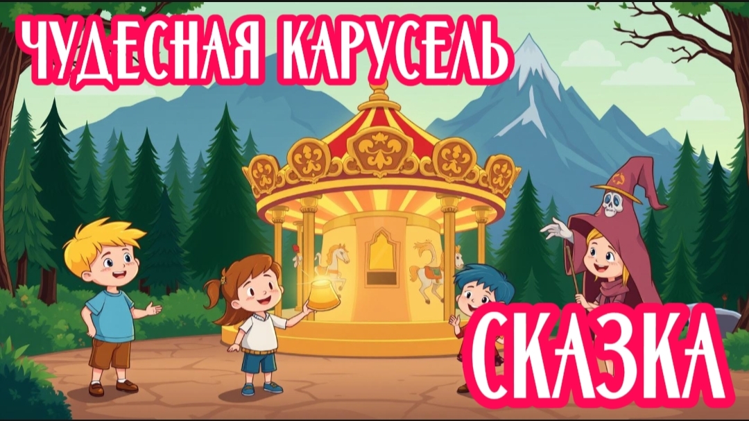 ДЕТСКАЯ СКАЗКА | ЧУДЕСНАЯ КАРУСЕЛЬ | СКАЗКА ДЛЯ ДЕТЕЙ
