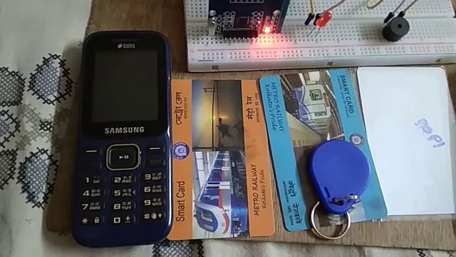 IOT Basr RFID School Attendance System With GSM