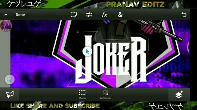 How To Make Pubg Gaming Logo || Pubg Mascot Joker Set Logo Tutorial
