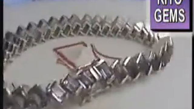 Silver Bracelet Silver Amethyst Bracelet B-0659 Riyo Gems