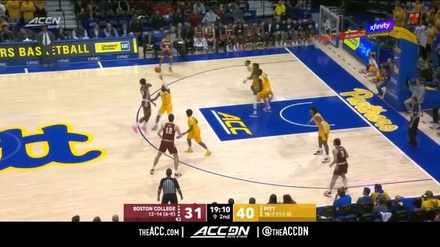 Boston College vs. Pitt Condensed Game | 2022-23 ACC Men’s Basketball