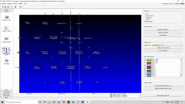 Processing Modulated Crystal Structures in Apex3 for JANA2006