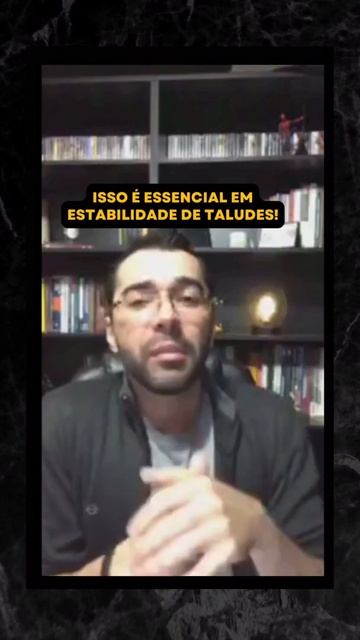 Isso é essencial em Estabilidade de Taludes