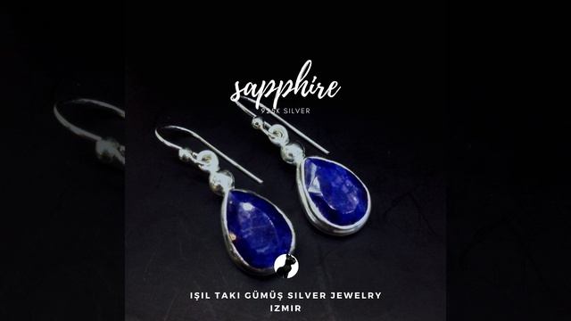 Gümüş, aytaşı, firuze, labradorit, kök safir, kök yakut küpeler Gemstones Silver Earrings Moonstone