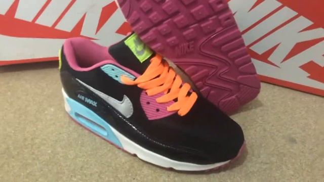 Sapatilhas Nike Air Max Multicolor Black Pink Blue do 36 ao 39