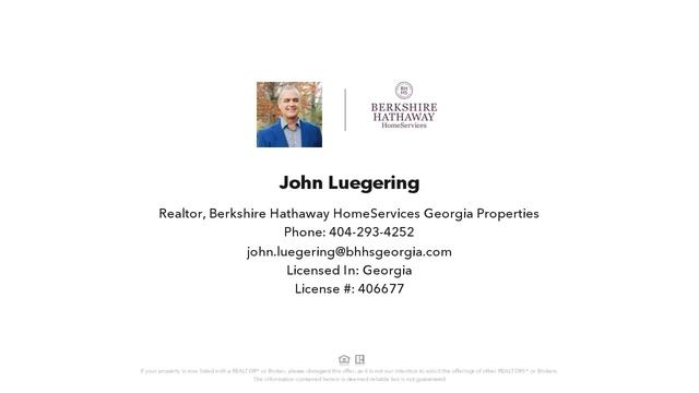 303 N Hillcrest DR SW, Marietta, GA Presented by John Luegering.