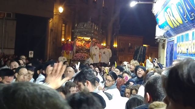 Festa Sant' Agata 2018 attimi di tensione