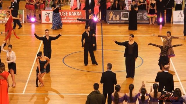 Athens Dance Sport Open 2014 : Adults: One Dance Rumba: Quarter Final