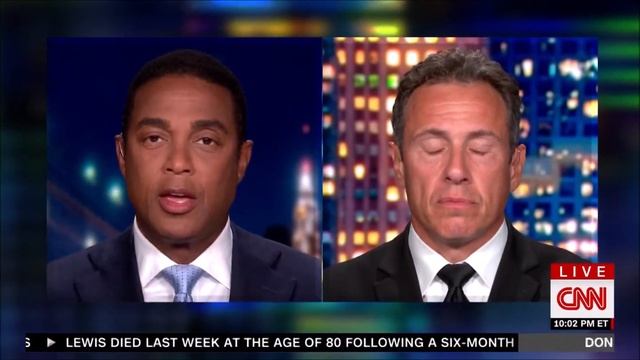 Chris Cuomo to Don Lemon transition (07.27.2020)