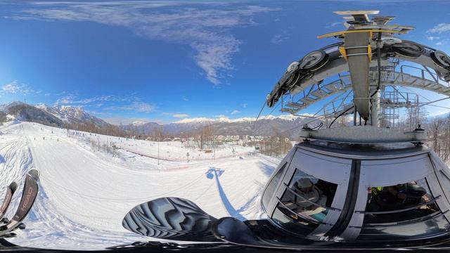 Роза Хутор Заповедный лес 1100-1350 360° 4К