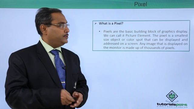 Pixel and Dot in Computer Graphics
