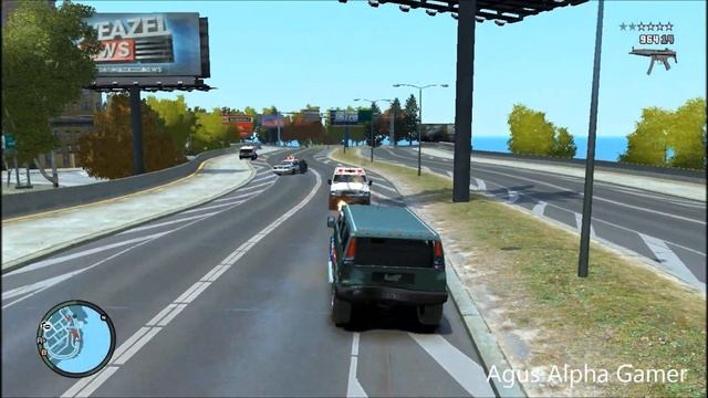 GTA IV en Sapphire Radeon R7 250 Boost 1Gb GDDR5