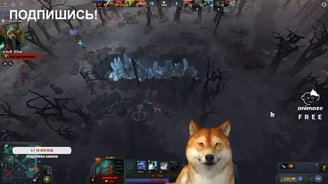 Играю 3038 часов в ДОТА 2 | Собака стримит с вебкой | Стрим DOTA 2 🔥 Прямой эфир
