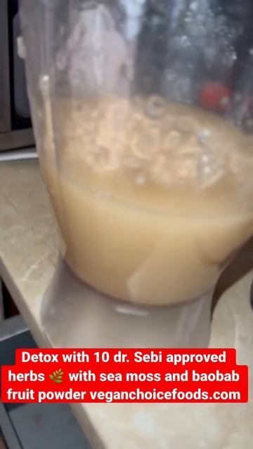 10 Herbs With Sea Moss And Baobab Fruit Powder!
