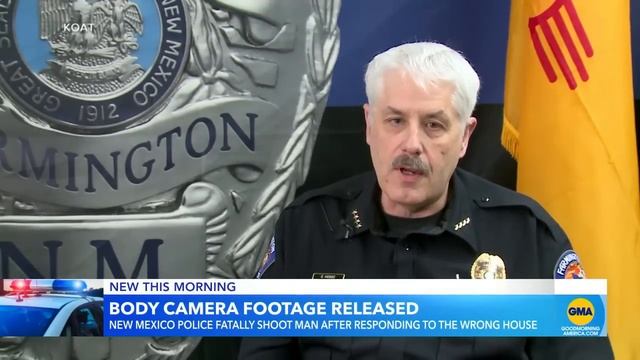 Disturbing police body camera video released | GMA