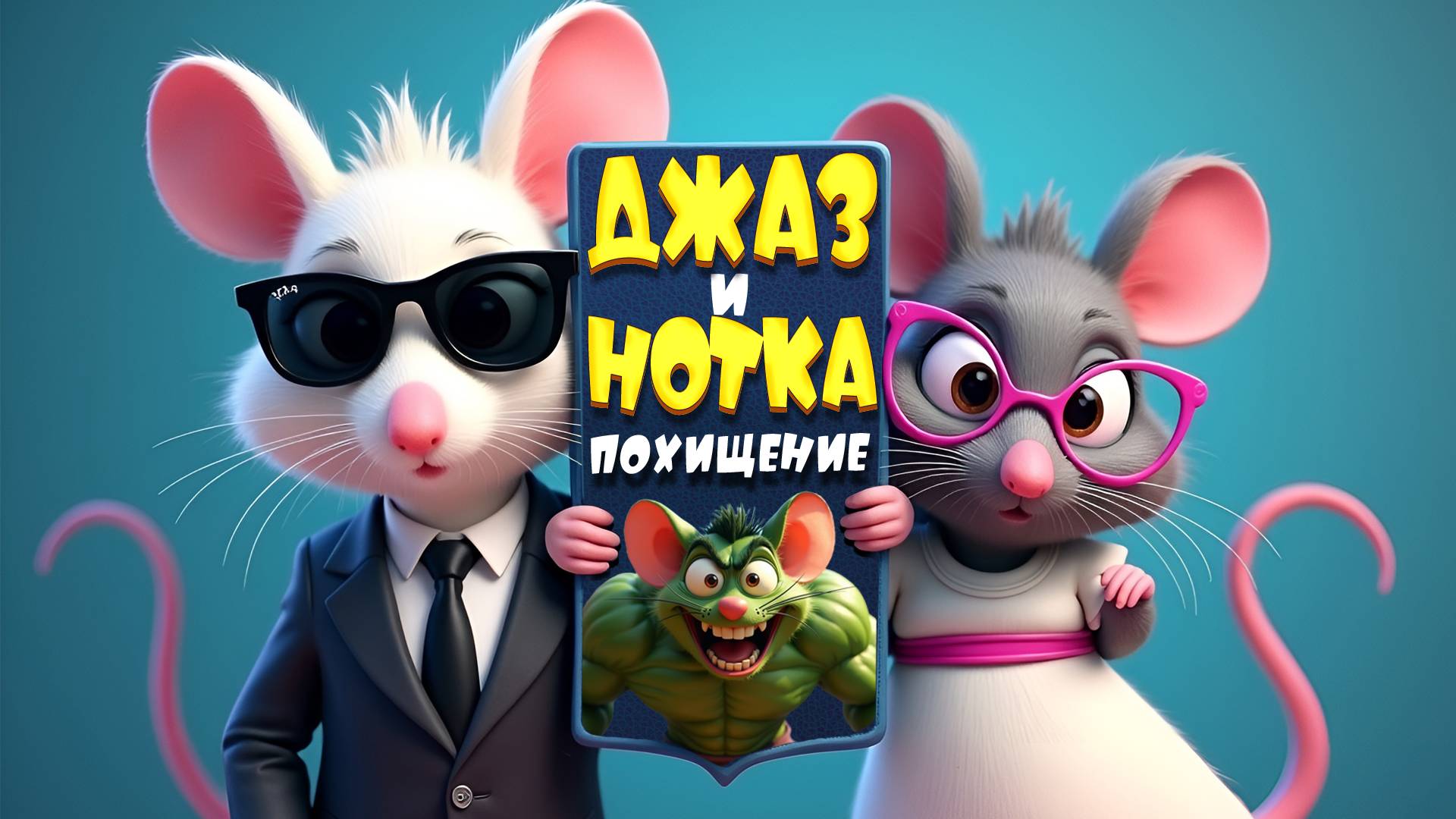 Мультфильм : Джазик и Нотка – Похищение ! 🐭