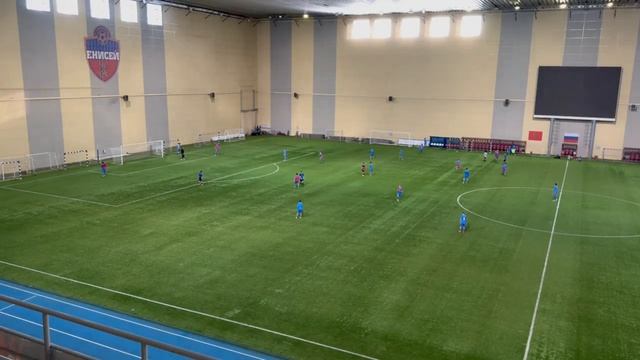 Енисей 2010 товарищеский матч - 2 тайм