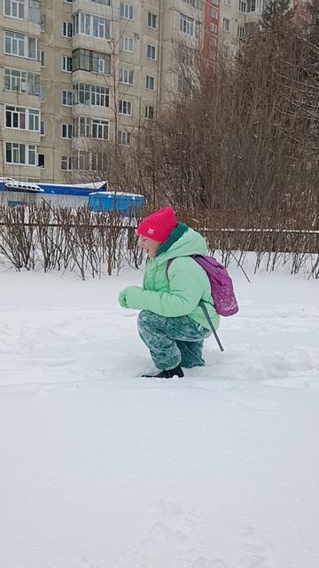 Выпал снег
