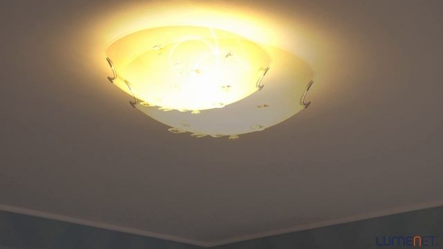 Ceiling lamp, opal, with 3xE27 socket (Burgundy)