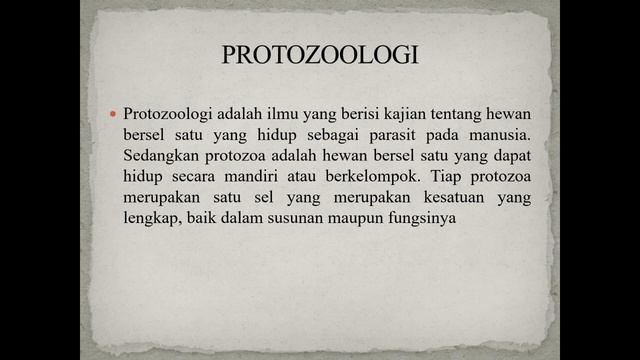 PARASITOLOGI